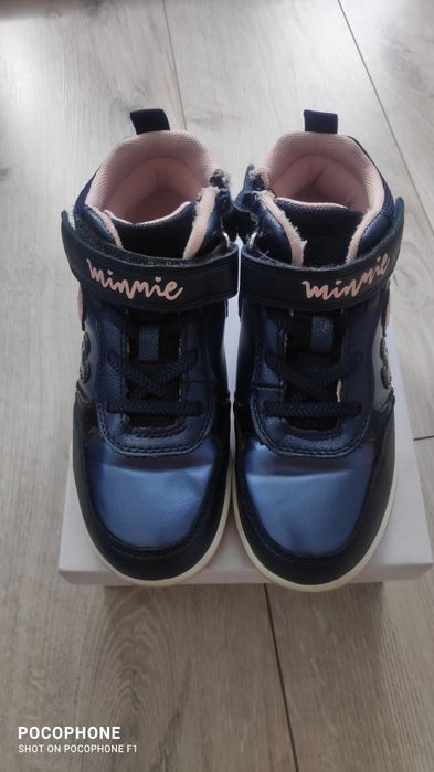 Botki COOL CLUB  MINNIE MOUSE  niebieskie 30