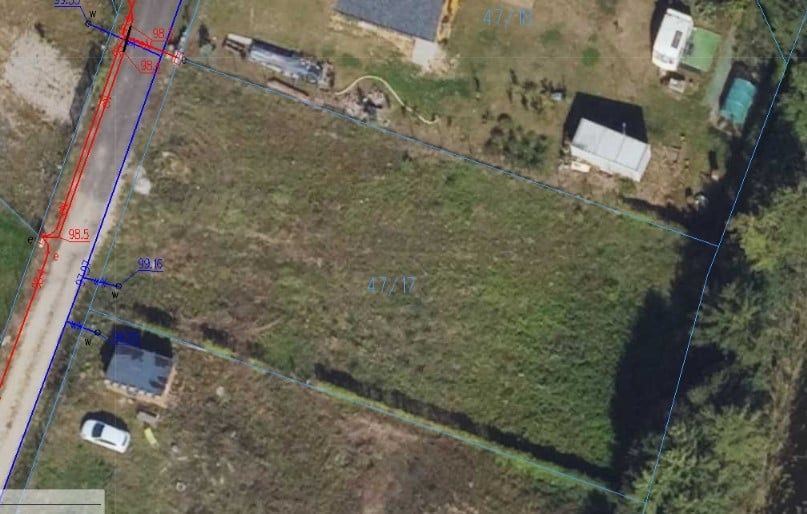 Działka z linią brzegową Grójczyk