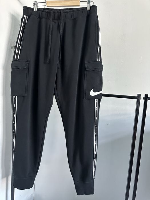 Штани чоловічі Nike Nsw Repeat Sw Flc Cargo Black