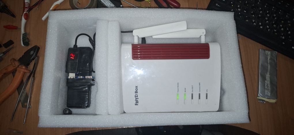 Fritz box 6850 qw LTE. Роутер