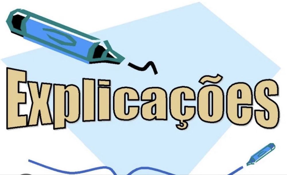 Explicações/Aulas Particulares