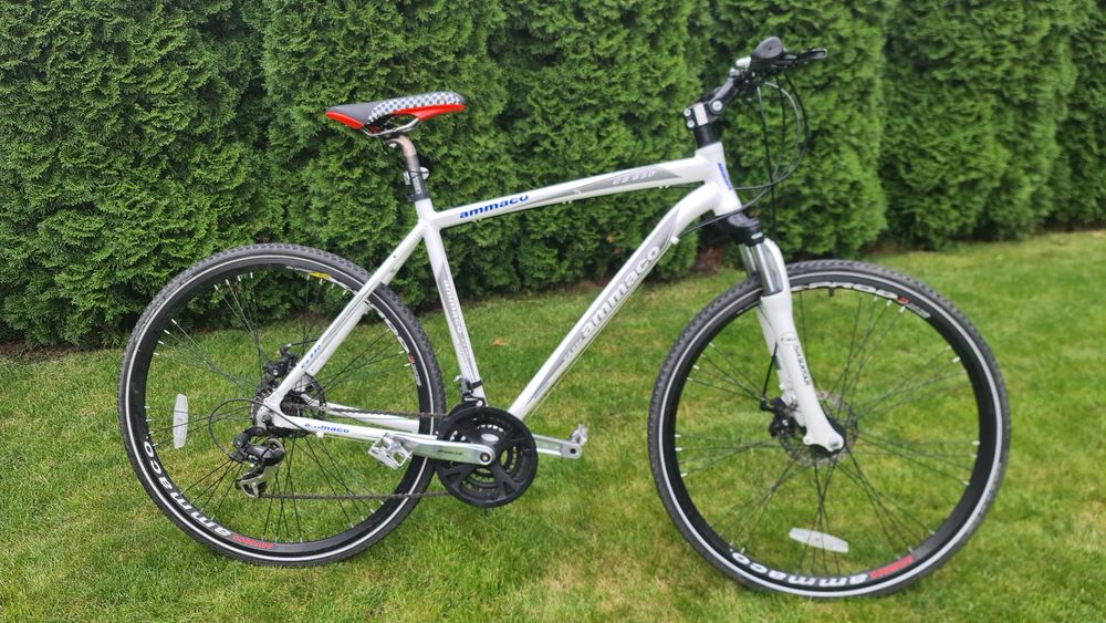 Rower hybrydowy Ammaco CS-650 – zadbany, 21 biegów, aluminiowa rama
