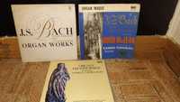 Płyty winylowe, winyl Johan Sebastian Bach Jan, muzyka organowa organy