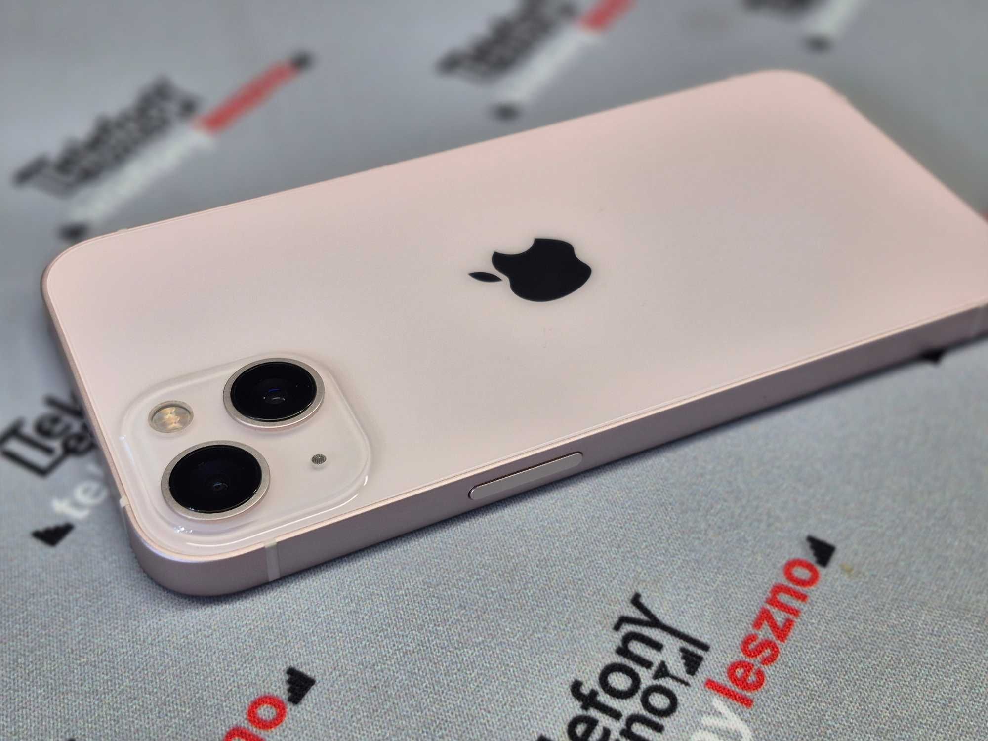 Apple iPhone 13 | 128 GB | Kondycja 81% | Różowy | szkło GRATIS!