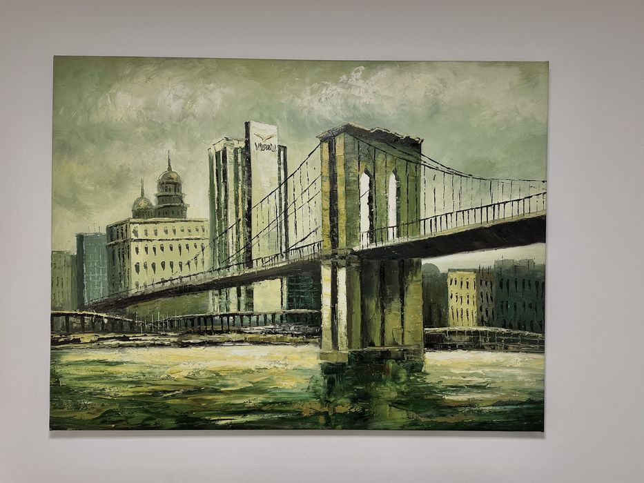 Duży obraz olejny do salonu sypialni 120 x 90 cm