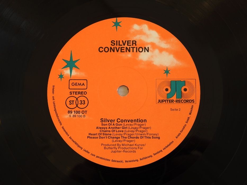Silver Convention Save Me оригинал 1975 Germany пластинка 1 press EX