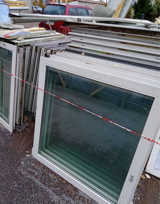 Okna skrzydlo szyba pcv 113x116