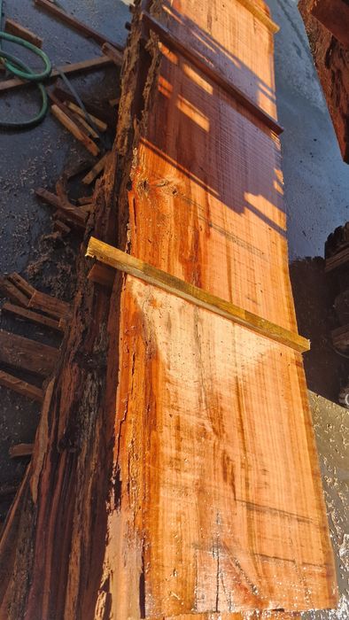 Madeira em prancha de eucalipto vermelho varias grossuras