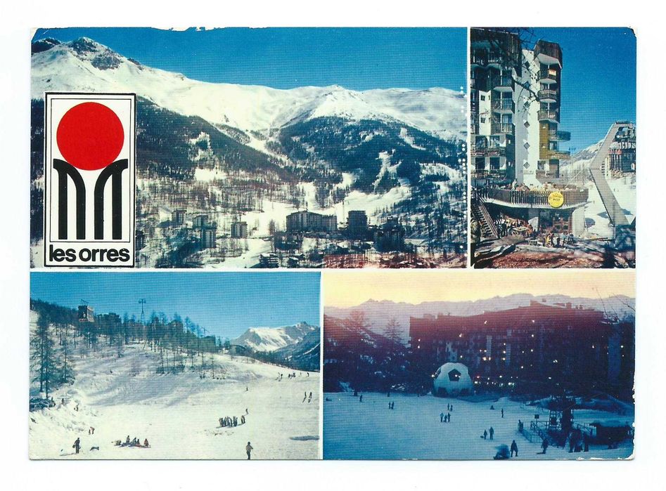Pocztówka Francja - Les Orres - z obiegu 9