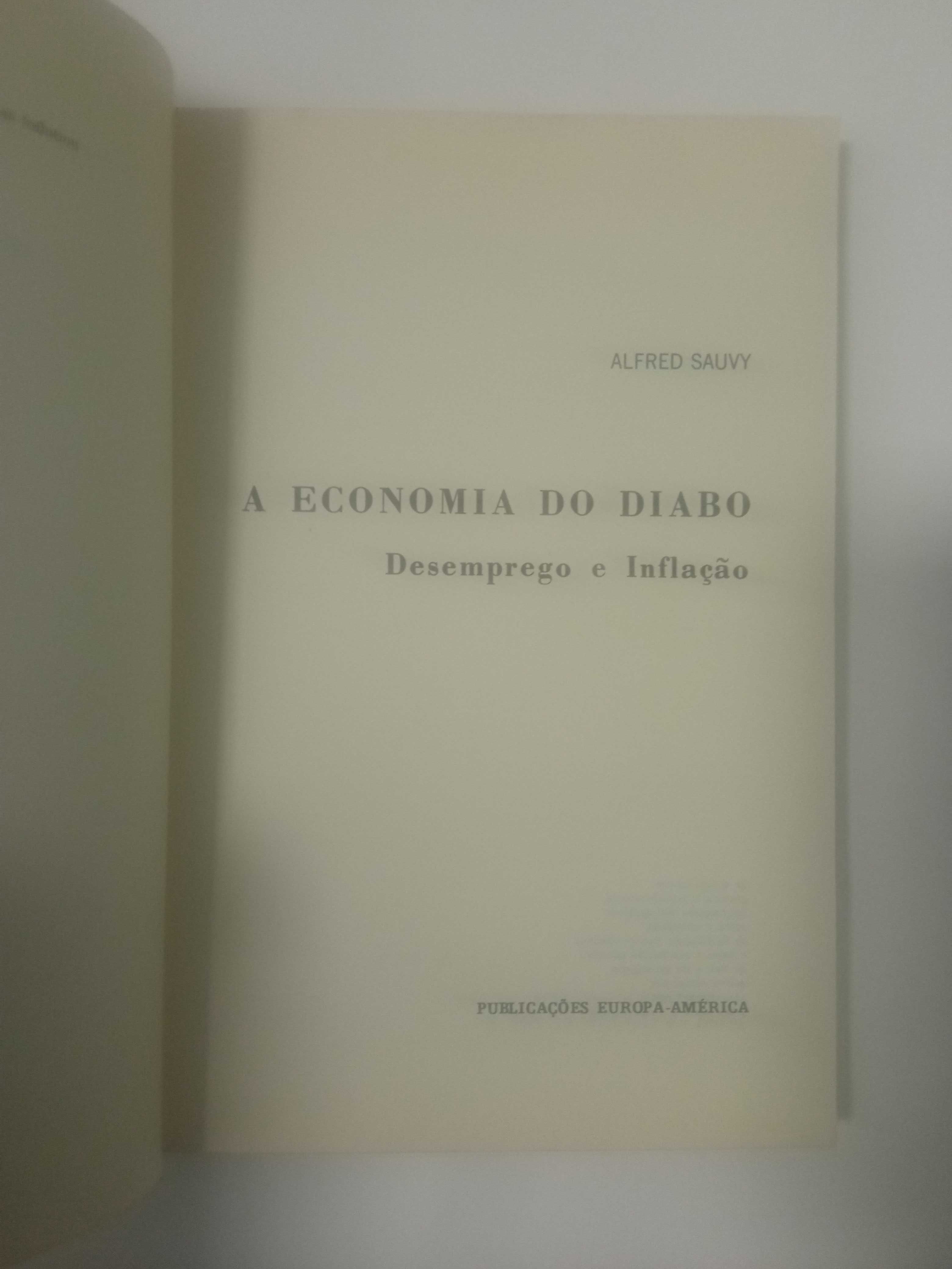 A economia do diabo: desemprego e inflação, de Alfred Sauvy