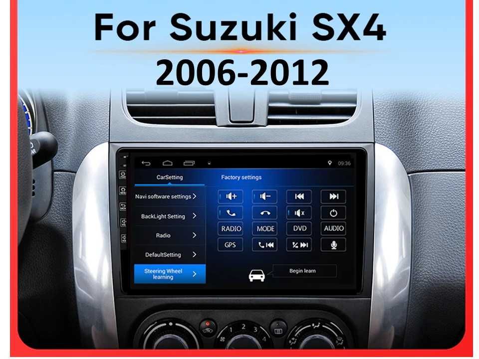 Radio samochodowe Android Suzuki SX4 (9") 2006.-2012