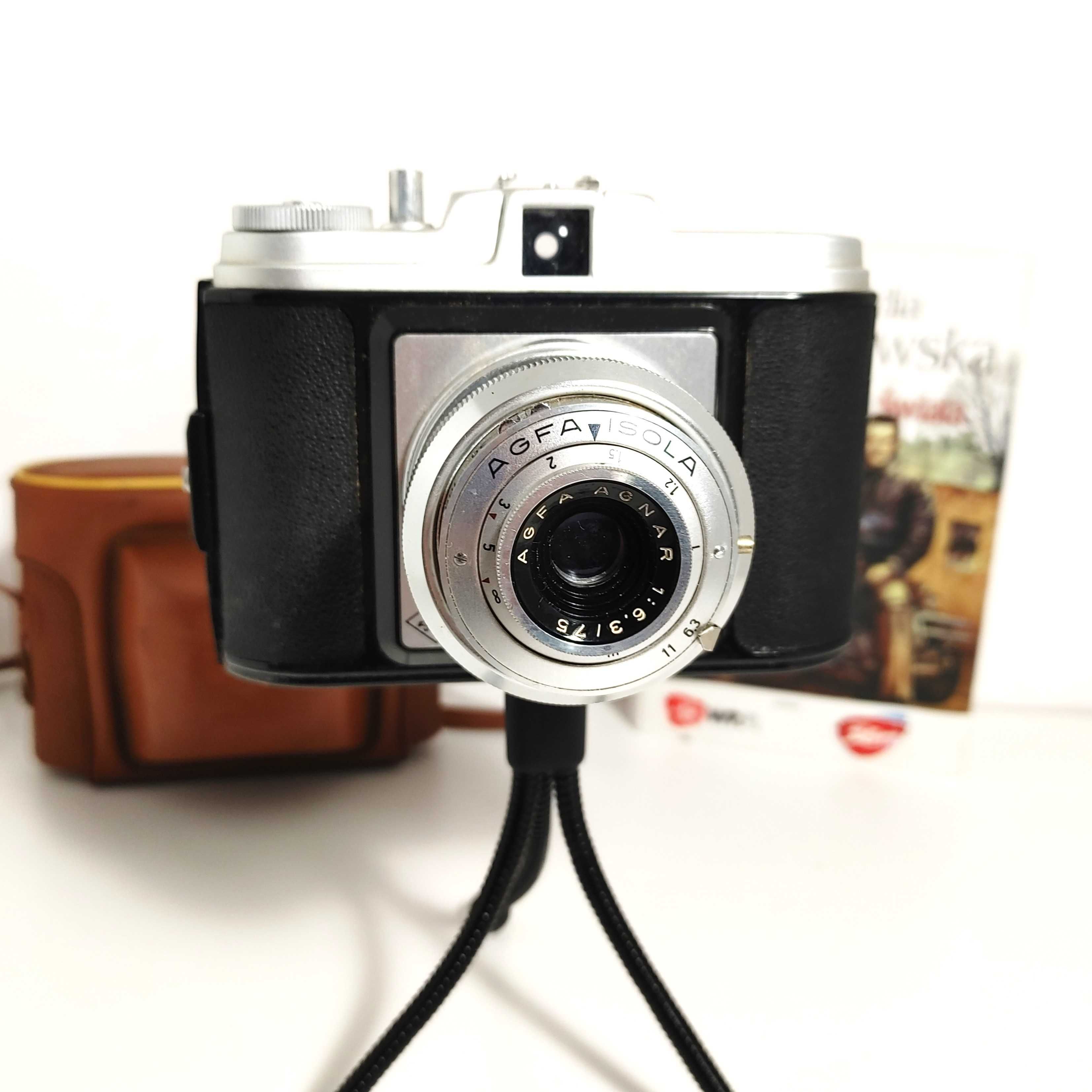 Piękny aparat fotograficzny VINTAGE AGFA Isola II z 1956 roku CUDO