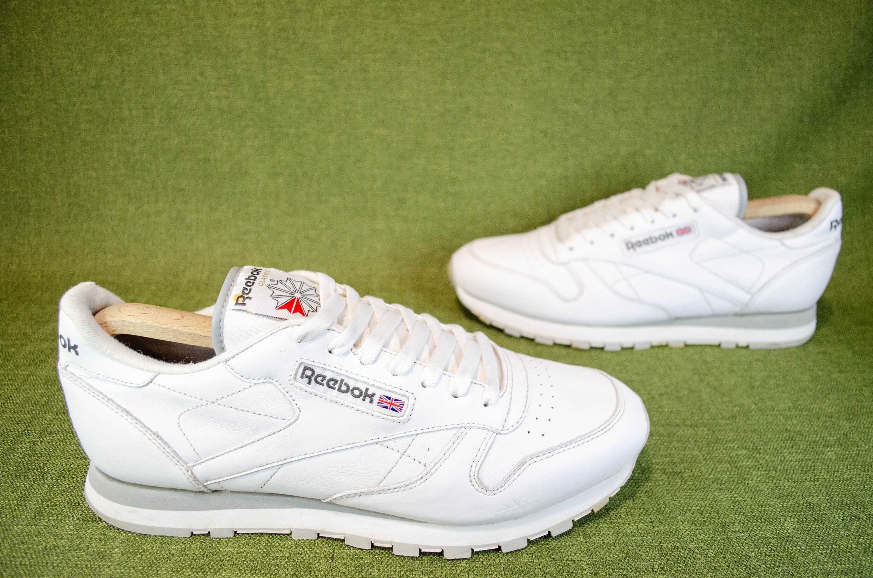 Reebok Classic Leather Кожаные Кроссовки Оригинал! Размер 44 29 см