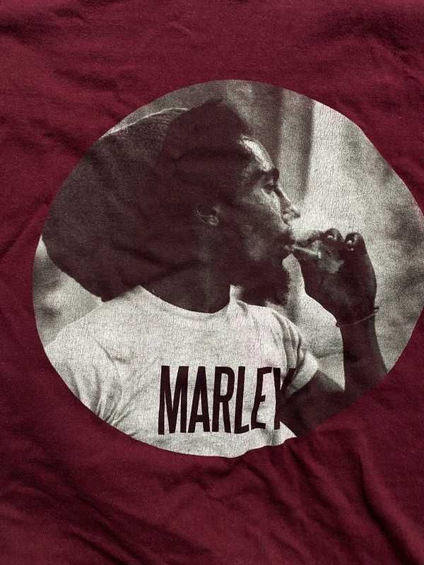 Bob Marley koszulka nadruk vintage