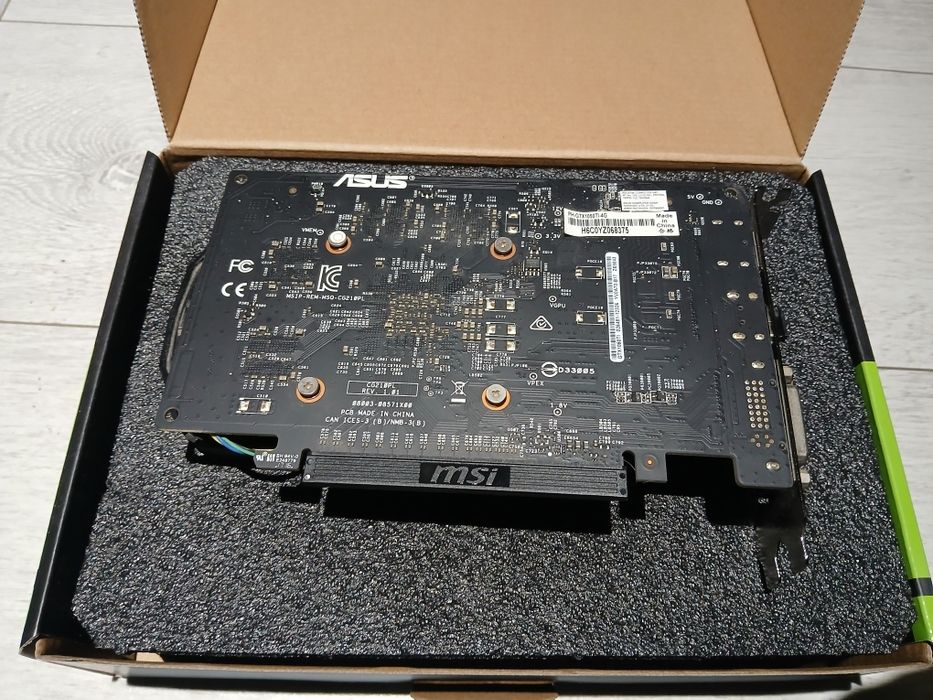 Відеокарта Asus GTX 1050 Ti 4 gb