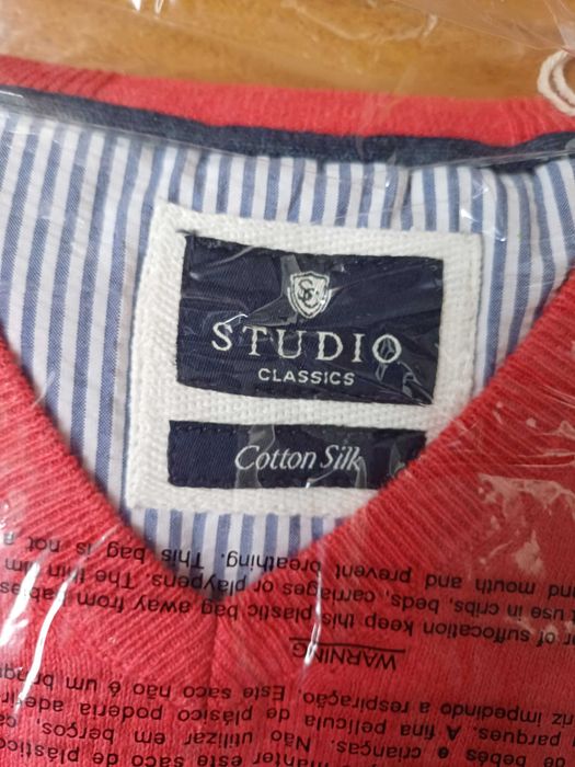 Camisola em lã caxemira -vermelho - NOVO