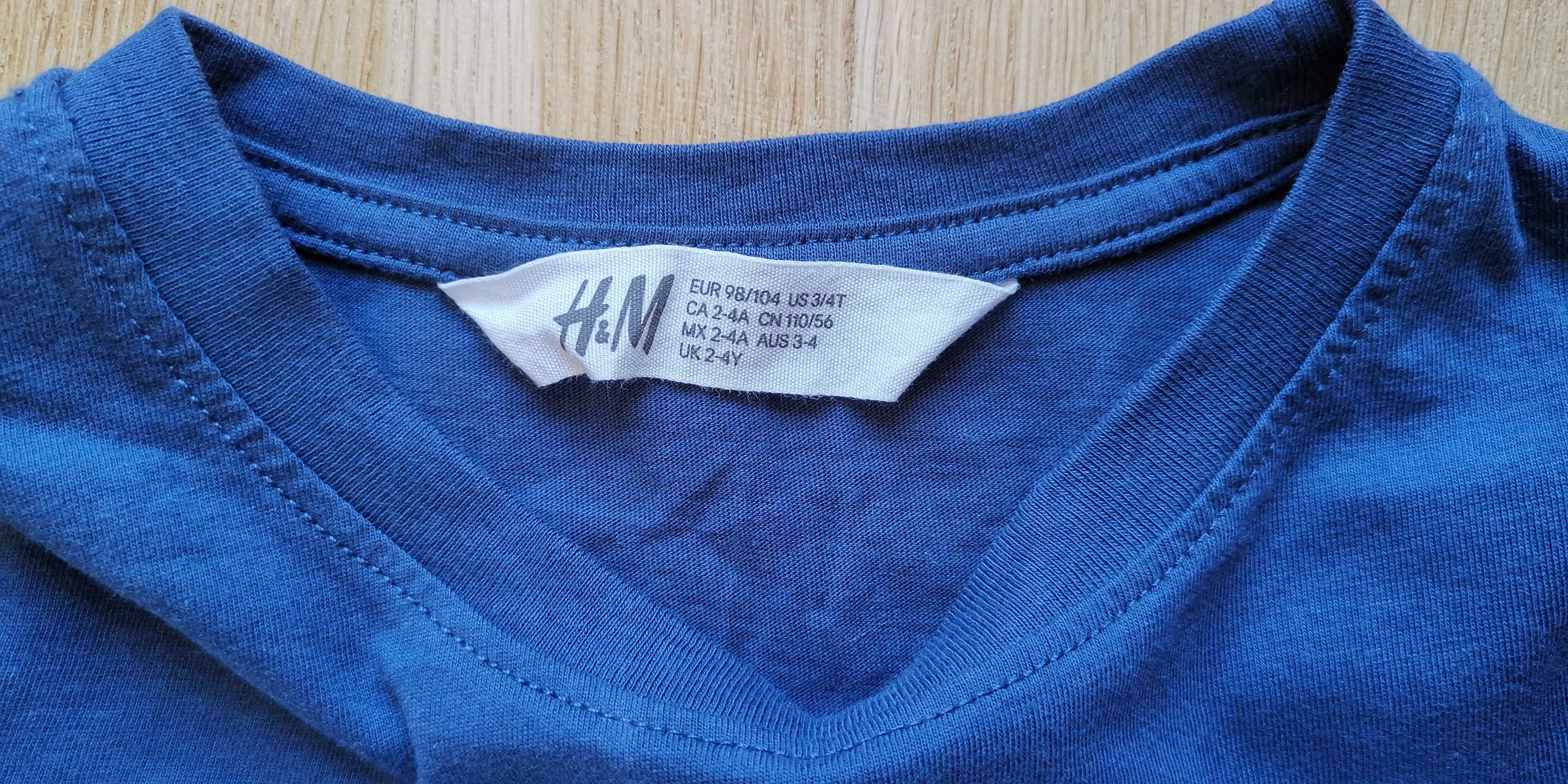 H&M sztuki 3 sztuki 98/104 bluzy bluzka dziecięca bluza koszulka NASA