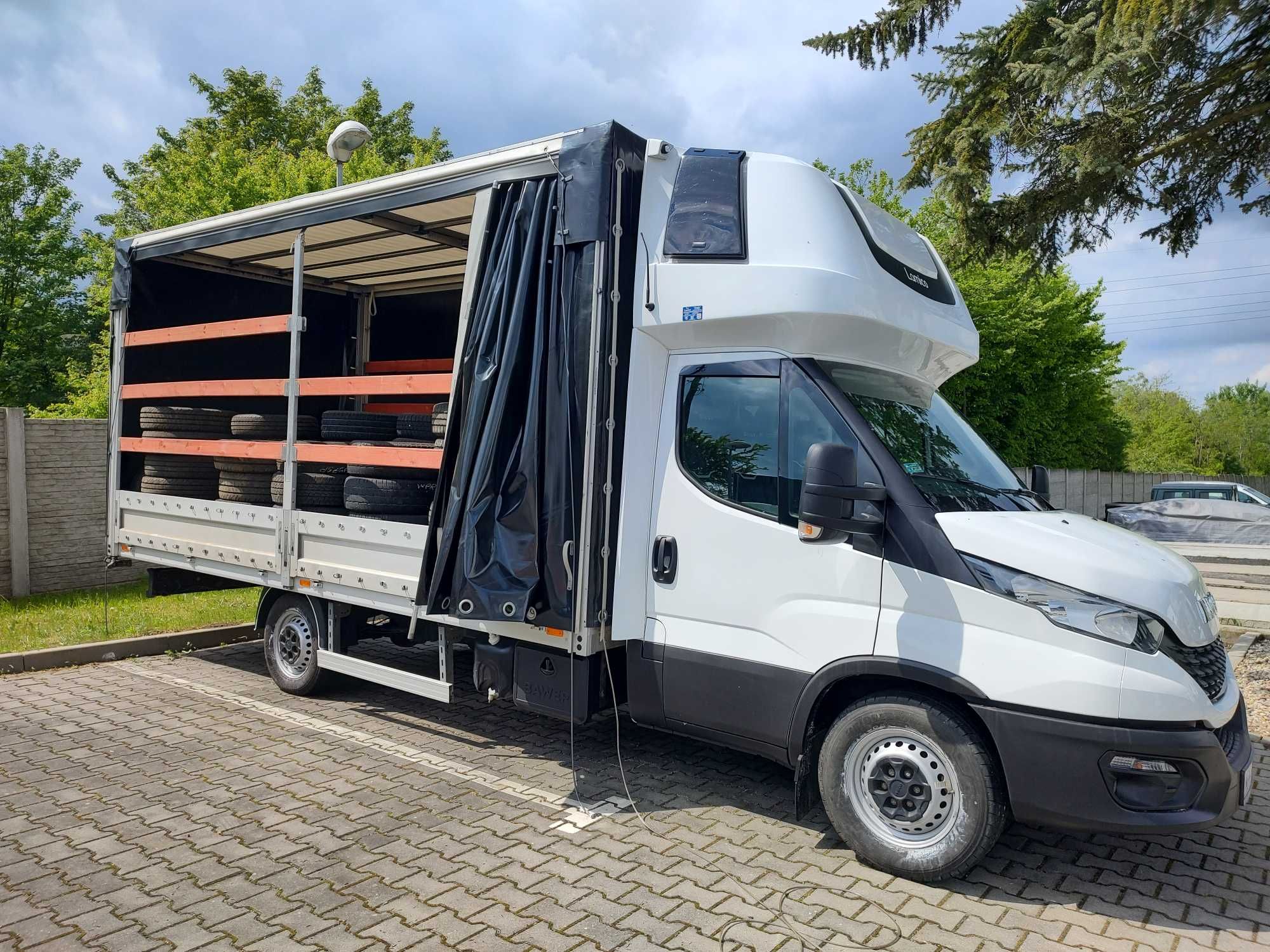 Wynajem Iveco Daily Międzynarodówka Plandeka/Firanka 10EP