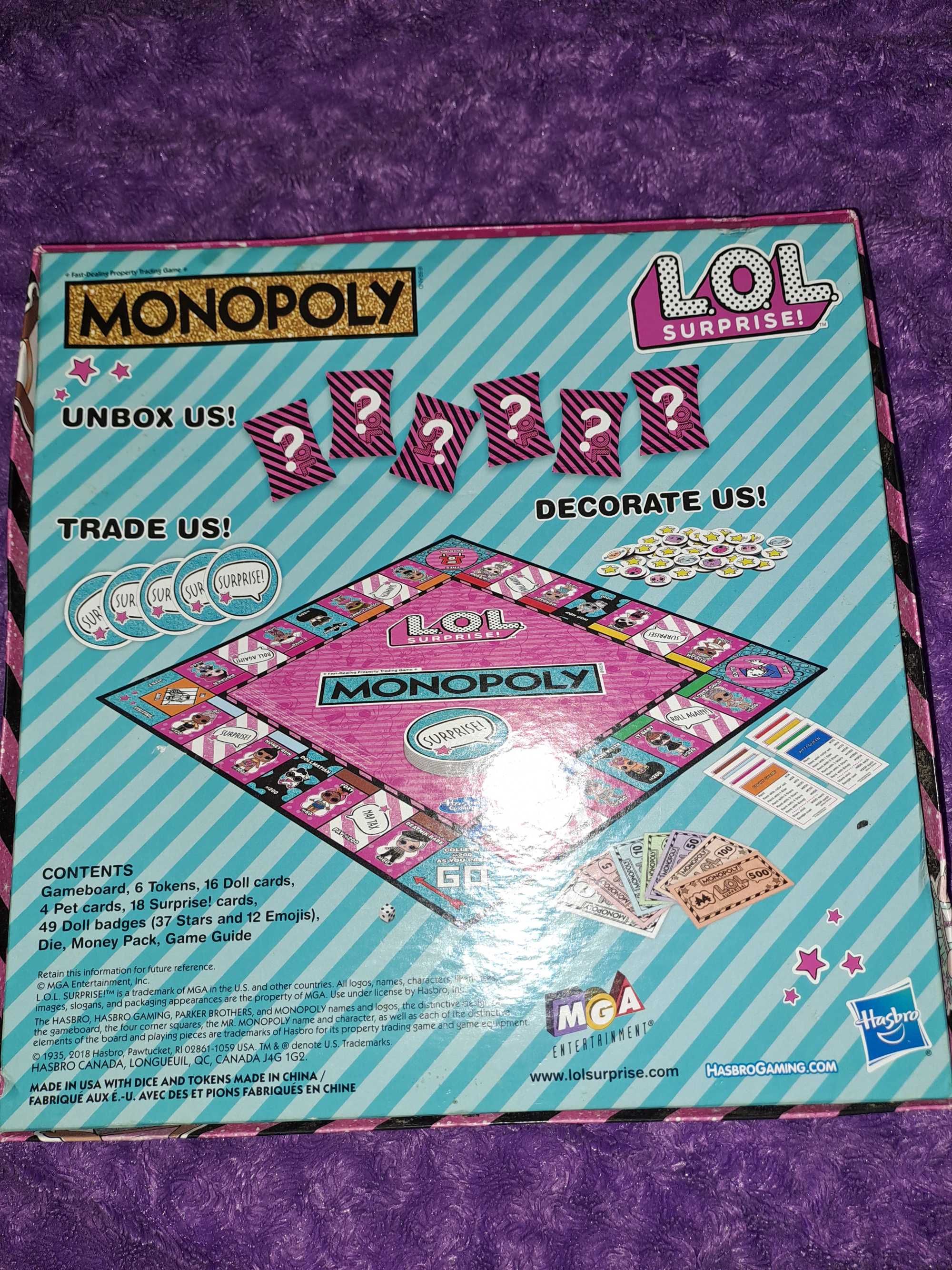 Monopoly completo das LOL