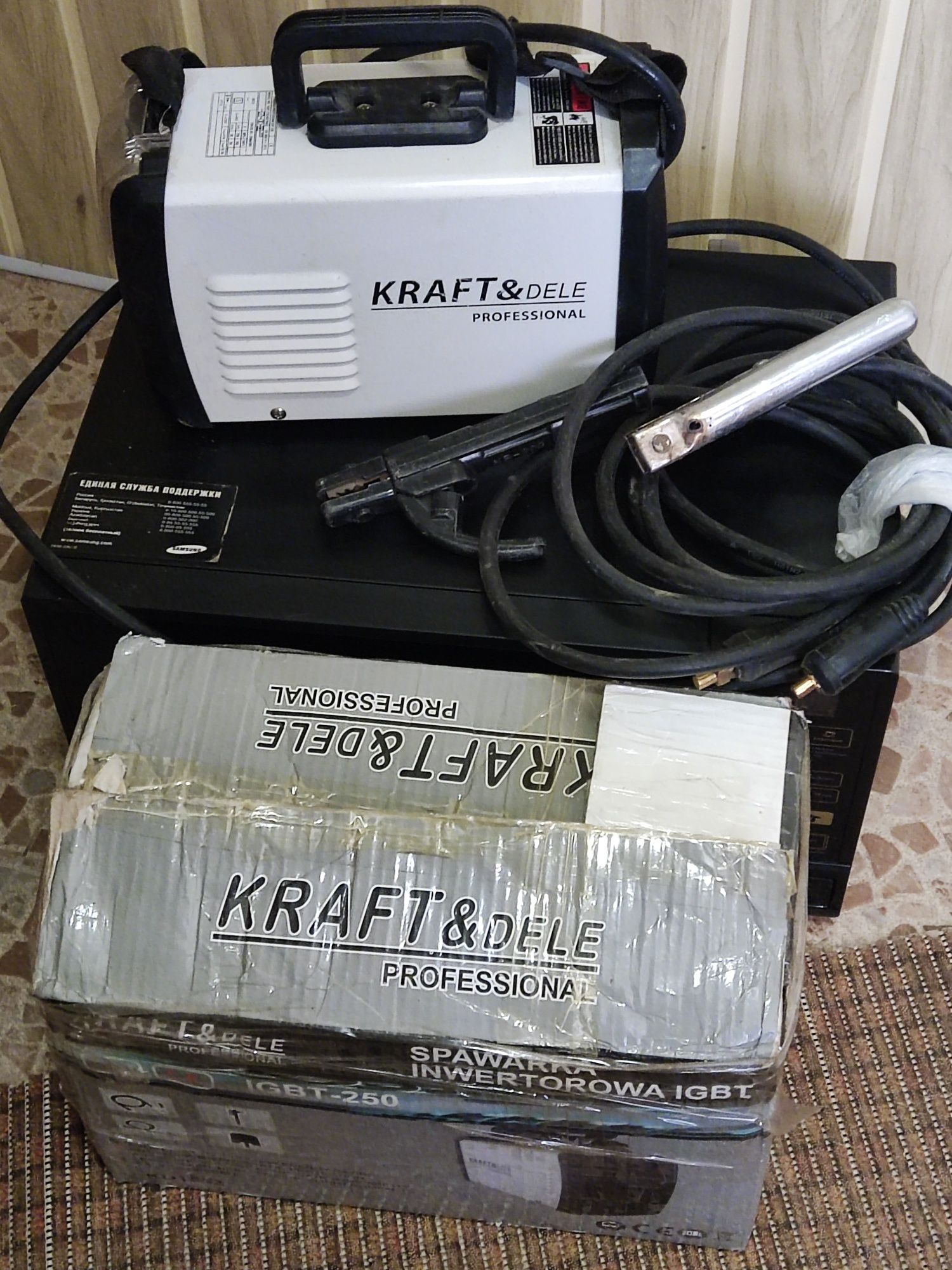 Продаю Інверторний зварювальний апарат Kraft&Dele IGBT  250