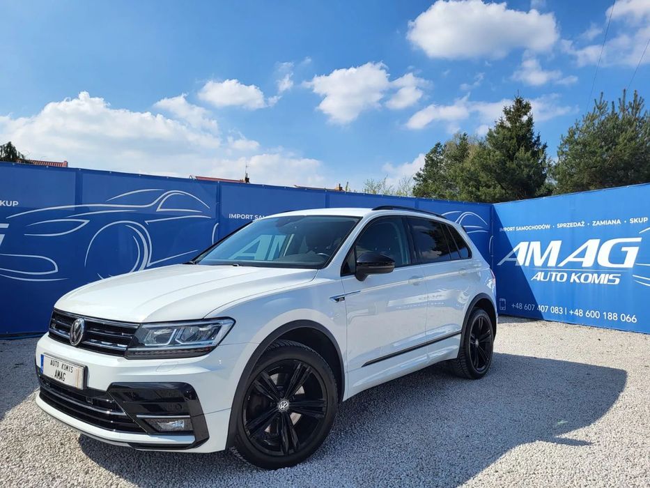 Volkswagen Tiguan R-Line*4x4*Automat*Czujniki*LED*Klima*Nawi*Bluetooth*Gwarancja w cenie