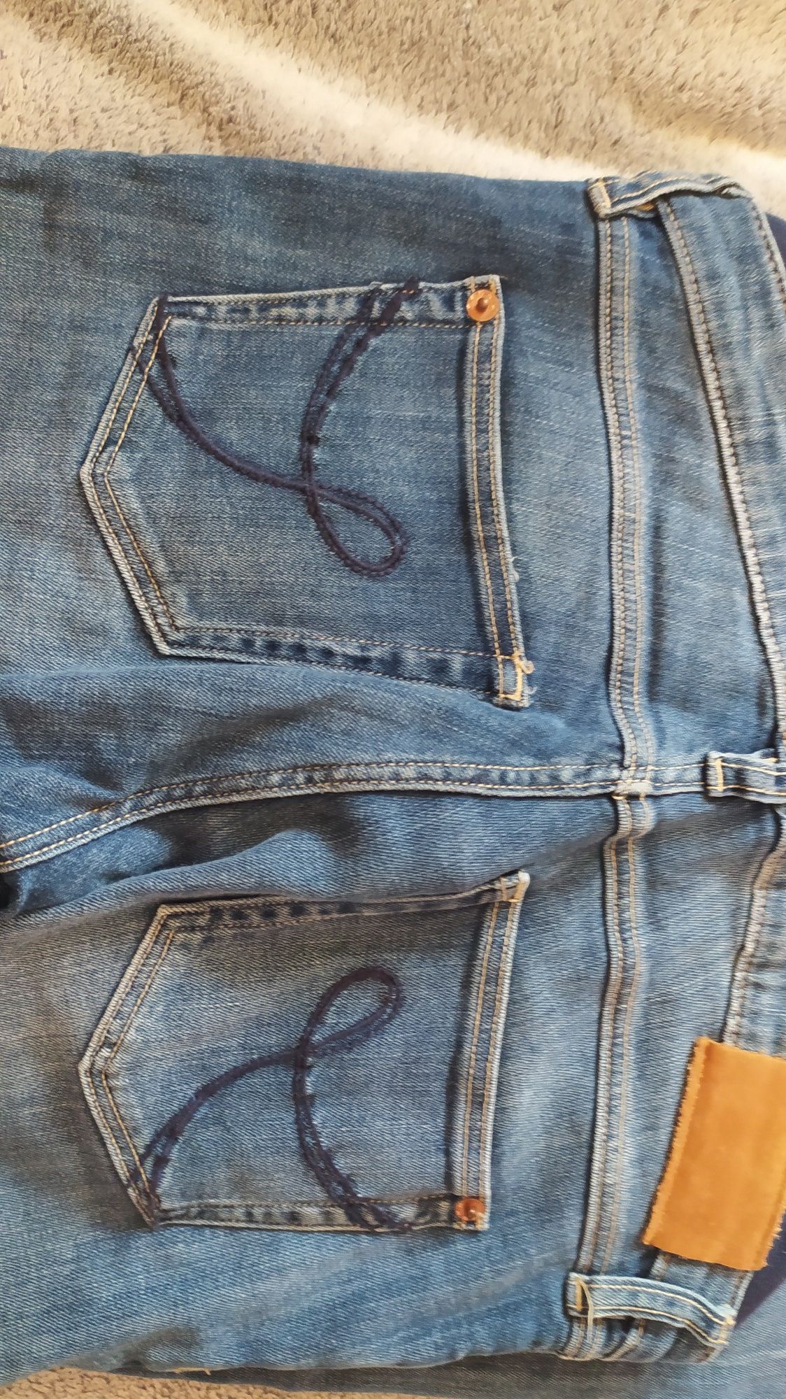 Spodnie ciążowe H&M Mama r. 36 jeansy