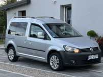 Vw Caddy 7 osób plus Hak Niski przebieg