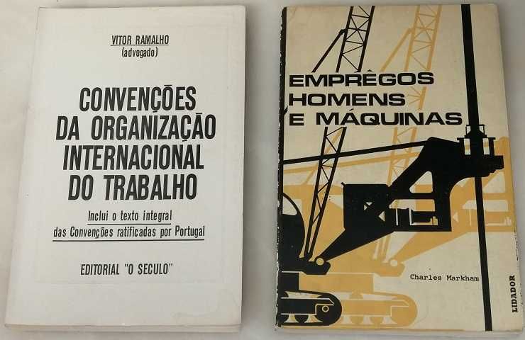 Lote de 15 livros com temas: trabalho, organização, empresas, economia