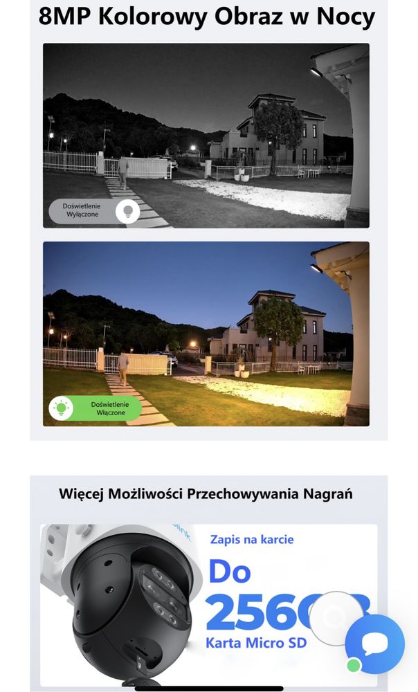 Kamera obrotowa REOLINK TrackMix PoE 8mpx sledzenie obiektów 6x zoom!