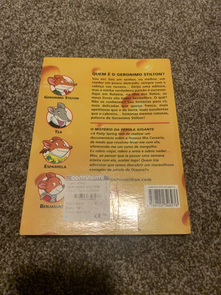 Livro do Geronimo Stilton