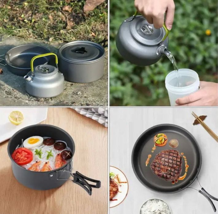 Набор посуды 3в1 для полевой кухни