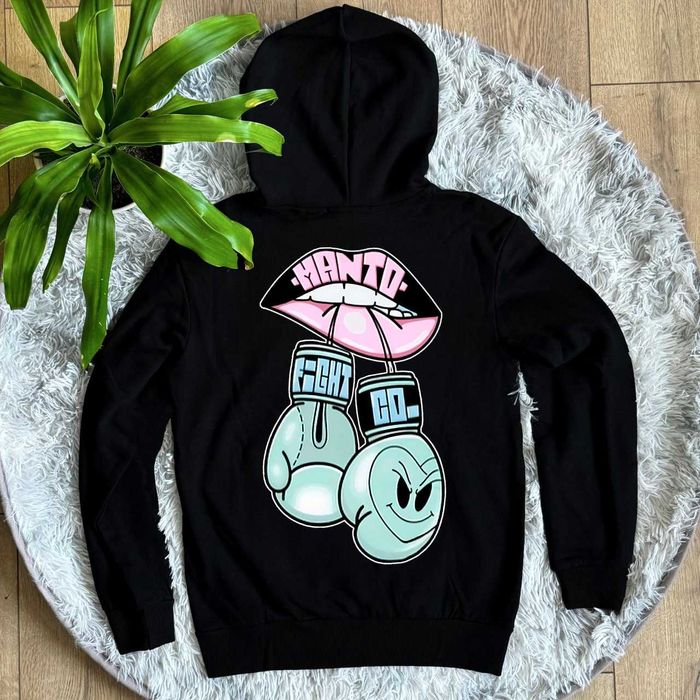 Худи MANTO Gloves ー Худі Манто Рукавиці • Big Logo Перчатки Зип кофта