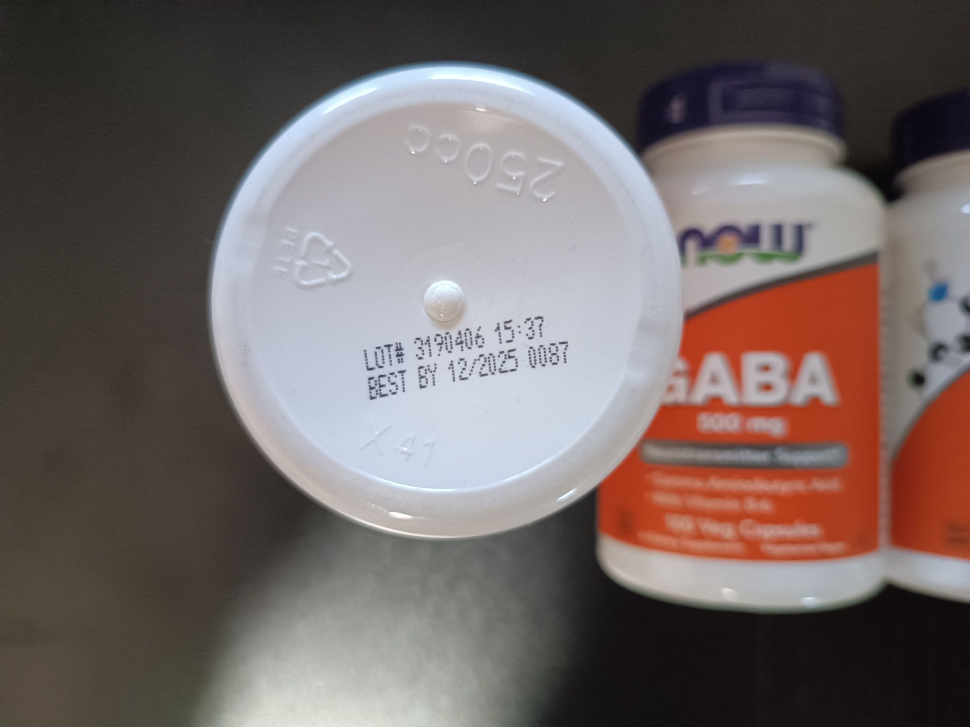 GABA 500mg 100 kaps. Now Foods