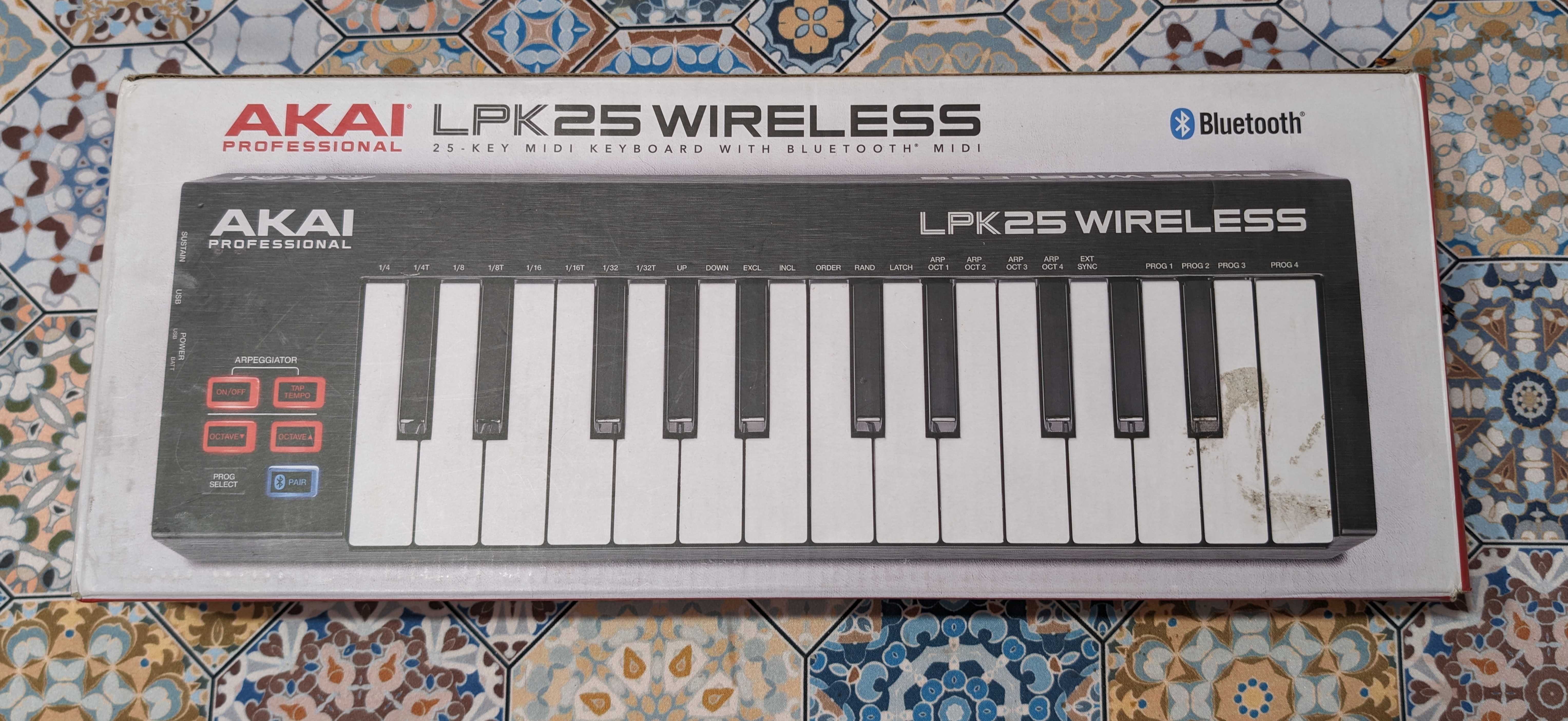 Akai Professional LPK25 Wireless bezprzewodowy kontroler Midi