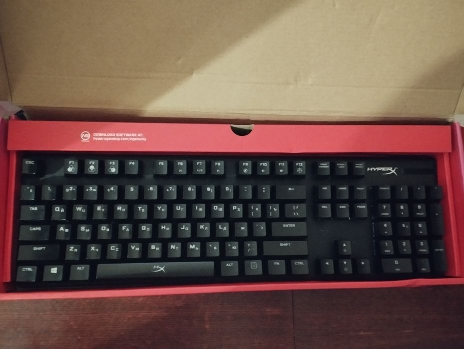 Клавіатура дротова HyperX Alloy Origins USB HyperX Blue