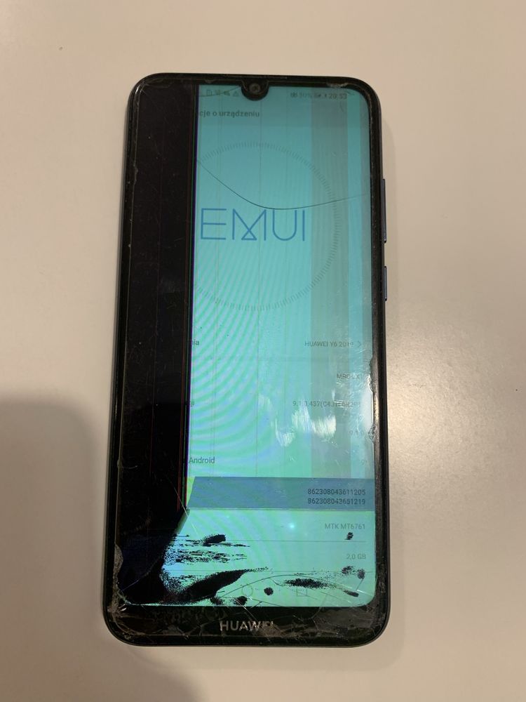 Huawei Y6, 2029 rok, na czesci.