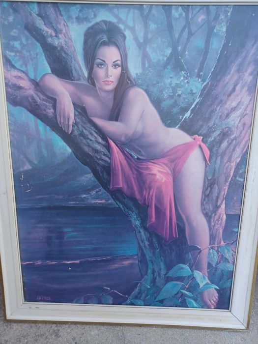 Vendo quadros antigos.