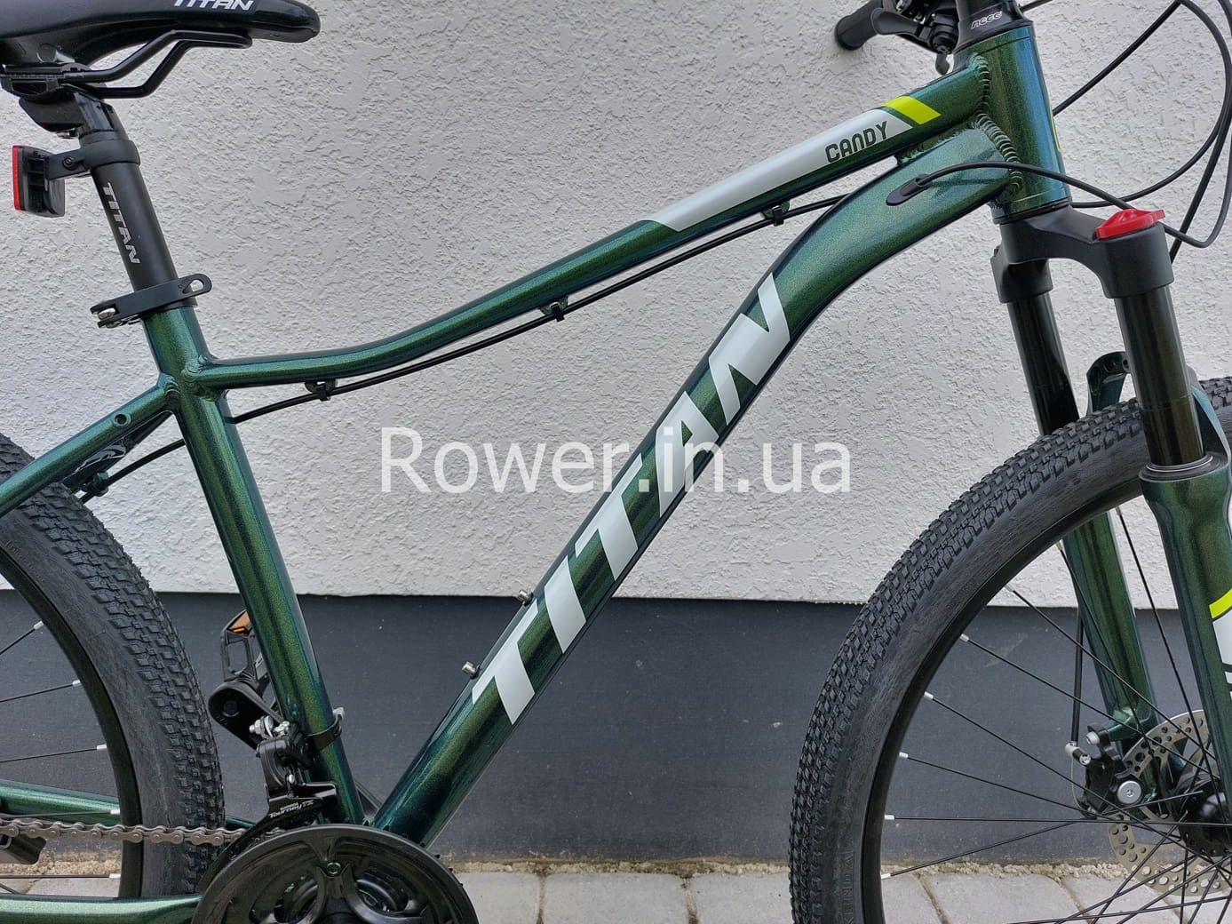 Акція! Велосипед алюмінієвий Titan Candy 27.5" Рама - 17" Green