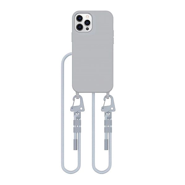 Tech-Protect Magnecklace Magsafe Iphone 12 / 12 Pro Crayon Grey