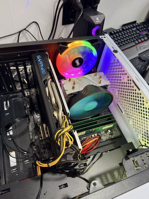 Компьютер Ігровий intel i5+16гб ddr4+ssd 256+ AMD RX 570