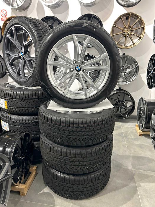 Oryginalne koła zimowe BMW 19 5x112 G01 G45 X3 G02 X4 Pirelli 245/50