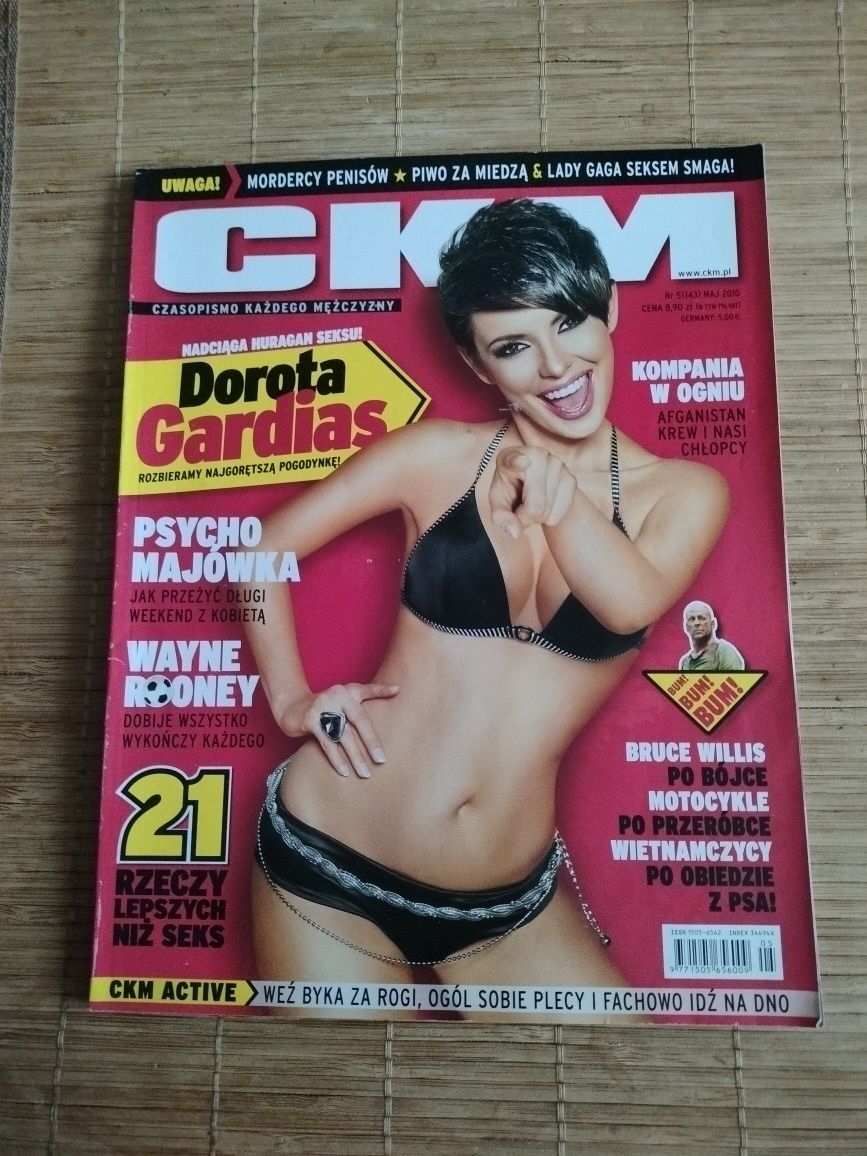 Dwa magazyny CKM  Dorota Gardias i Sylwia Gruchała