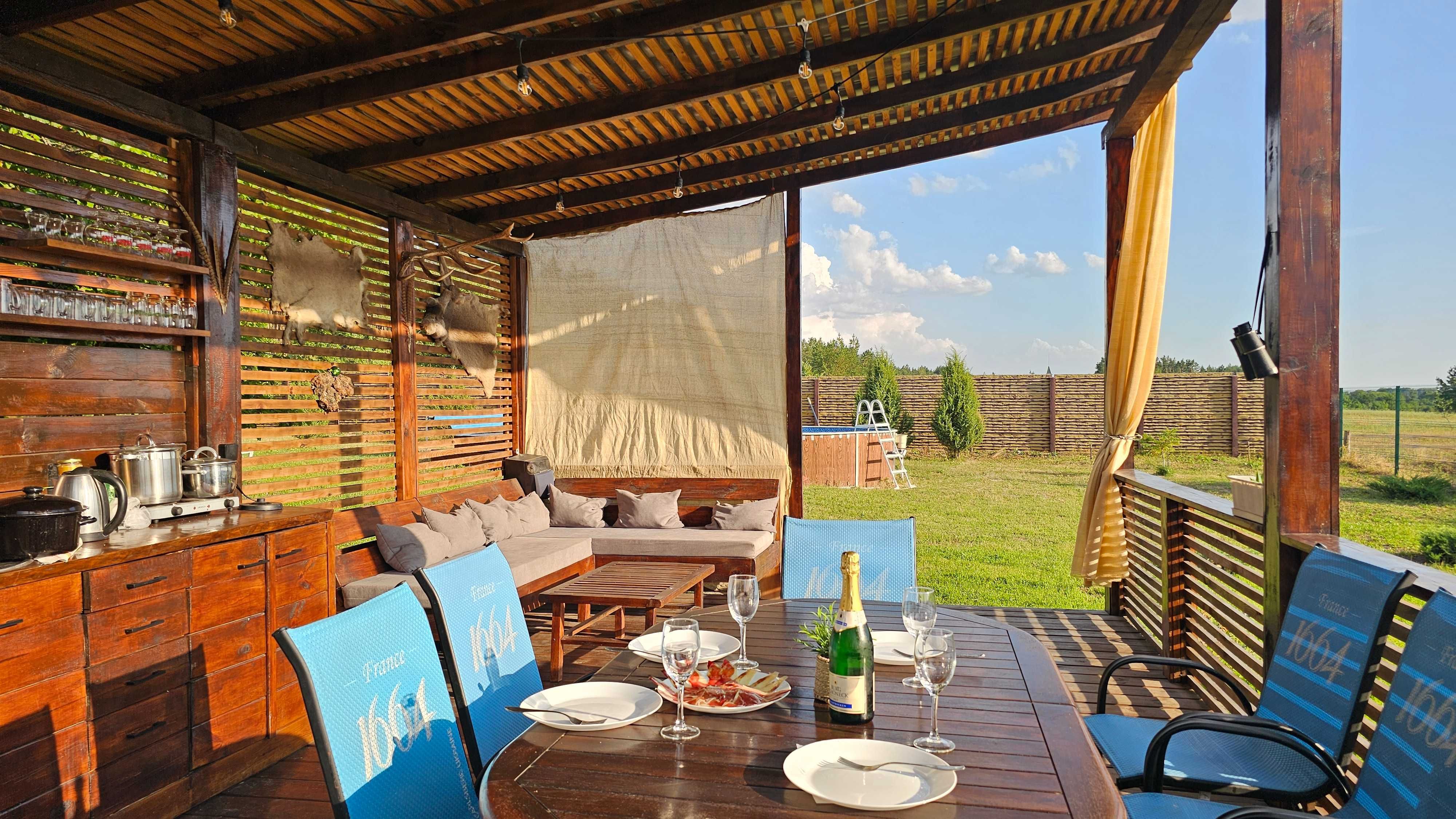 Оренда вілли біля лісу з басейном та чаном – Green Hills Villa