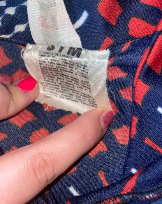 Sukienka vintage PRL stan idealny lata 60 r.38