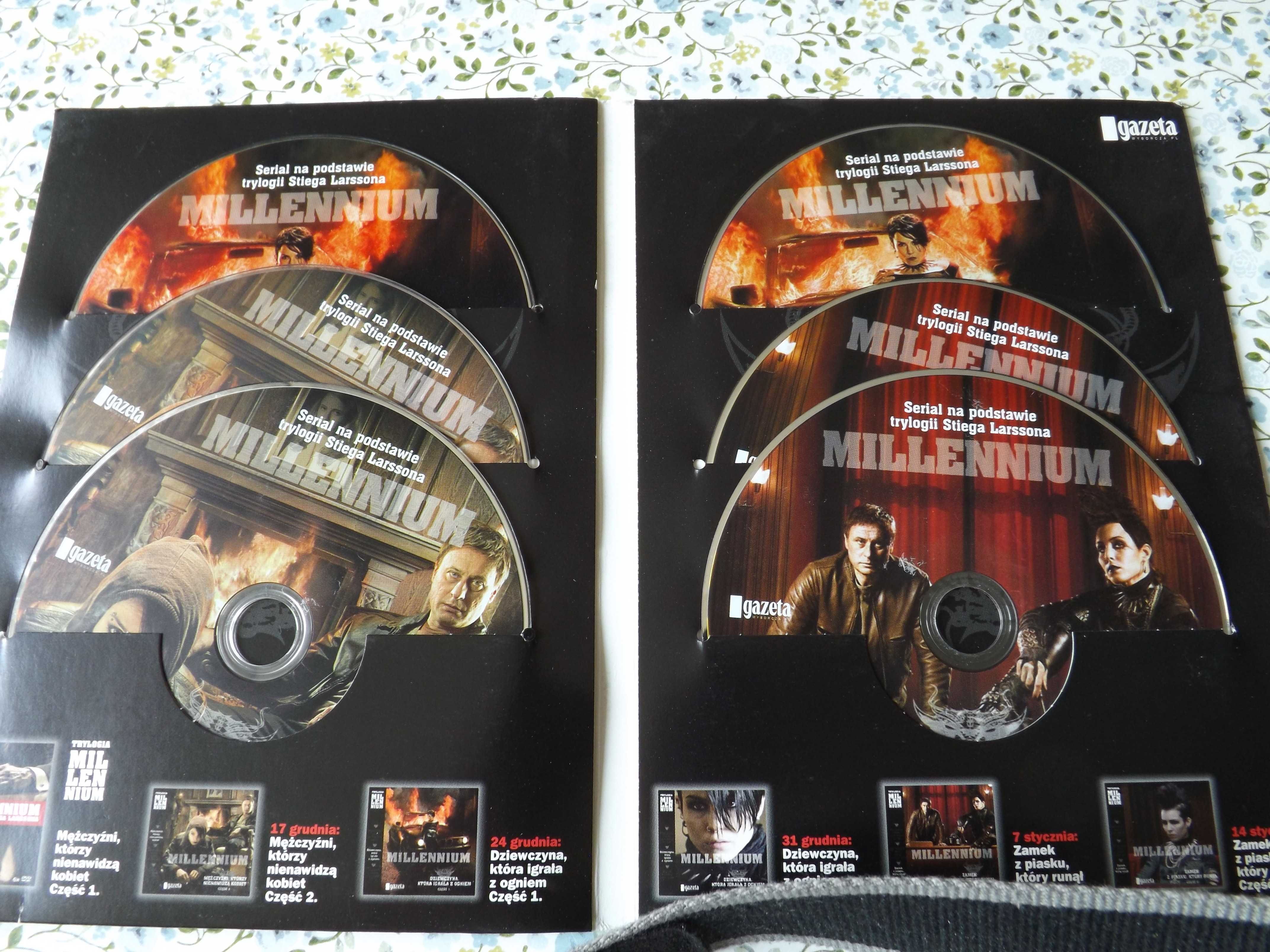 Millennium 6 dvd saga S. Larsson