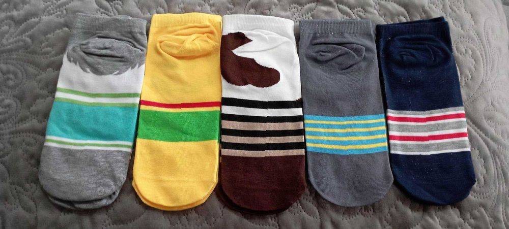 Zestaw 5 Par Skarpetek 35-42 Słodkie Pieski