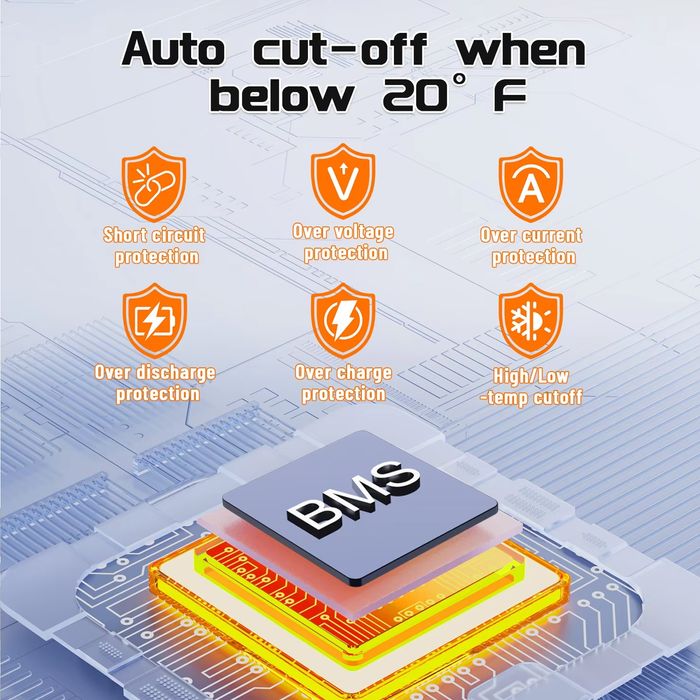 Akumulator Moseworth LifePo4 12v 100Ah Bms BT JBD