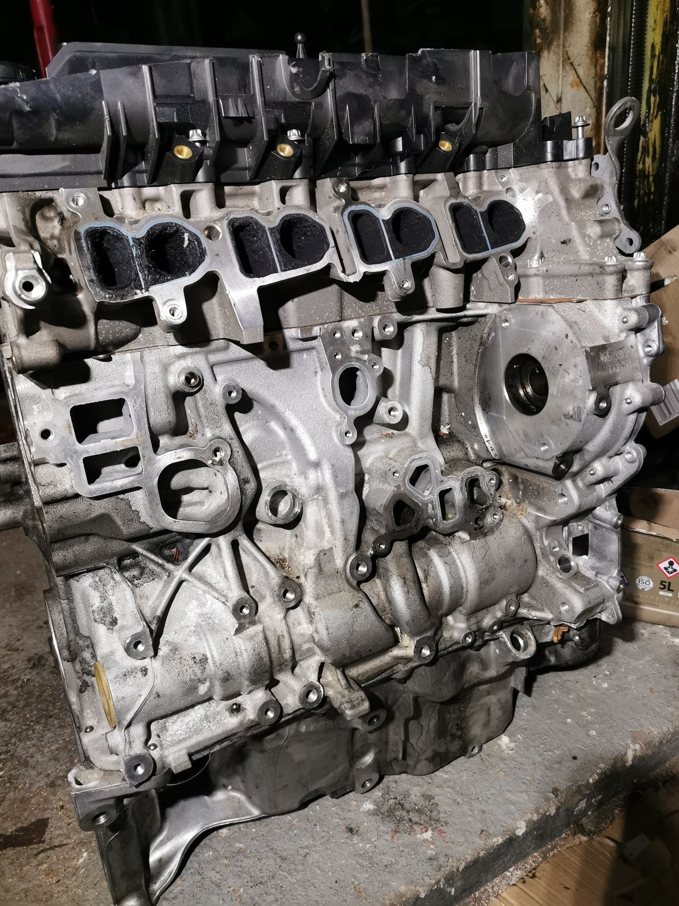 Silnik b47d20b 231km biturbo 2019r G32 miska głowica pokrywa b47d20a
