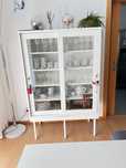 Vitrine branca como nova