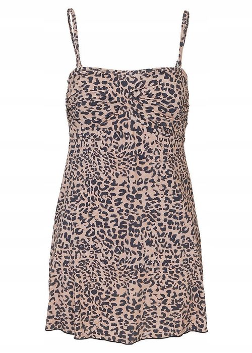 B.P.C sukienka kąpielowe shape w cętki ^48